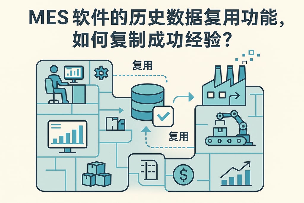 MES 软件的历史数据复用功能，如何复制成功经验？